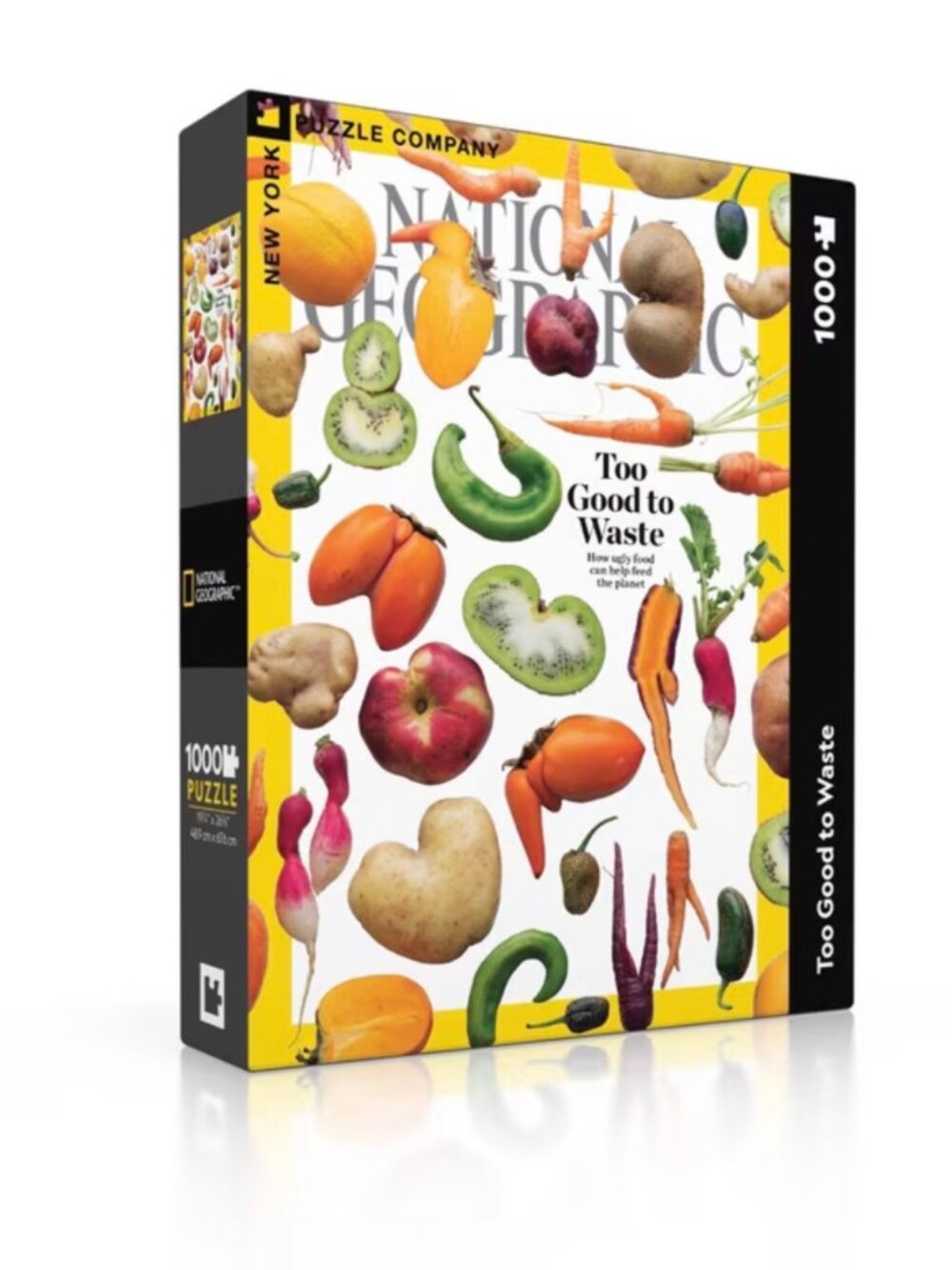 National Geographic Too Good To Waste Fruit & Vegetables 1000 pc Jigsaw Puzzle